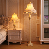 欧式客厅落地灯沙发茶几立式落地台灯现代创意田园书房卧室落地灯