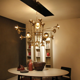 个性创意艺术餐厅客厅吊灯北欧后现代简约酒店咖啡厅乐器喇叭灯具