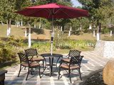 户外桌椅套件铸铝桌椅阳台桌椅组合休闲家具茶几五件套室外花园椅