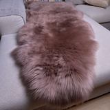 欧式纯羊毛地毯客厅卧室床边地毯羊皮垫沙发垫飘窗垫定做澳洲羊毛