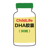 现货美国进口Childlife儿童时光婴儿幼儿宝宝DHA软胶囊 2瓶包邮