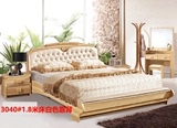 包邮床1.5米床1.8米床板式家具套房家具可拆装成人床双人床高箱床