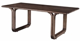 木木工厂黑胡桃实木餐桌简约现代北欧餐桌客厅饭桌