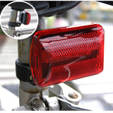 高亮5LED防水自行车反光尾灯山地车尾灯前尾灯7种亮灯模式警示灯