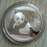 现货 2015熊猫银币1盎司 2015年熊猫纪念币 AG999纯银投资币 保真