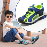男童包头凉鞋夏季新款儿童防滑沙滩鞋男童透气休闲凉鞋中小童凉鞋