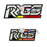 RRGS贴纸 摩托车汽车贴纸踏板车福喜禧RSZ鬼火改装标反光防水贴纸