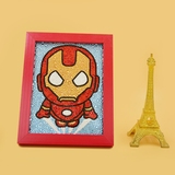 TONYSTARK钢铁侠超级英雄儿童卡通动漫水晶钻石画秀相框手工DIY