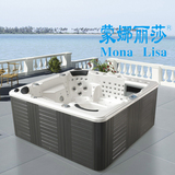 蒙娜丽莎MonaLisa户外spa按摩浴缸 多人浴缸 冲浪浴缸  直销大缸