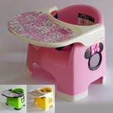 日本代购迪斯尼米奇宝宝餐椅套装锦化成婴儿组合分体式餐桌椅子