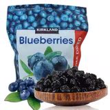 美国进口可兰kirkland天然蓝莓干无添加健康营养果干567g封条装