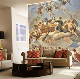 臻心家居大型壁纸 欧式风格世界名画油画墙纸壁画 西斯廷教堂H387