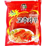 韩国特产食品调味品 小伙子辣椒粉 泡菜用辣椒面（A级粗粉）500克
