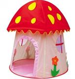 漂亮粉红蘑菇帐篷 儿童游戏屋 小房子城堡屋 宝宝玩具屋 过家家