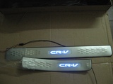 高档07-10新款CRV LED带灯门槛条  CRV冷光迎宾踏板 CRV门槛条