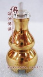 佛教用品 佛具 酥油灯座 铜油灯 灯芯架 油灯配件 纯铜葫芦灯架