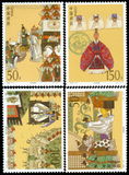 【东坡集藏】1998-18 三国演义（第五组） 邮票 原胶全品