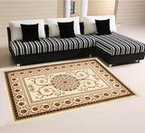现代简约欧式混纺羊毛地毯中式客厅沙发茶几地垫卧室床边毯进门垫