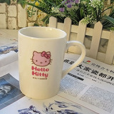 外贸陶瓷餐具三丽鸥系列hellokitty骨瓷水杯儿童马克杯特价中