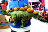 包邮！特大号60cm软体恐龙玩具侏罗纪仿真动物恐龙模型剑龙