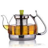 电磁炉玻璃茶壶大容量加厚耐高温加热过滤煮花茶烧水壶功夫红茶具
