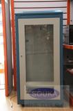 标准网络机柜/前端设备机柜 1.8米豪华型蓝色 19英寸36U机柜
