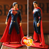 DC正版 漫画英雄 电影版Super man超人4寸底座人偶模型手办散货