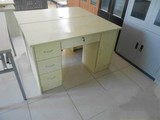 办公家具促销简易长条桌电脑桌带抽屉职员办公桌椅单人办工写字台