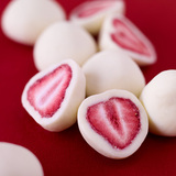 现货 日本 frantz神户白草莓夹心牛奶松露白巧克力