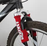 自行车前叉保护套单车骑行装备配件山地车防尘护链贴前叉减震器套