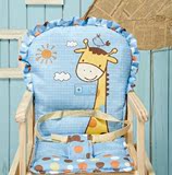 婴儿餐椅布套坐垫棉垫椅垫 推车布套 三点式安全带，可批发订做