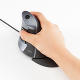 日本Sanwa USB垂直有线鼠标ERG5人体工学 握式 创意 健康防鼠标手