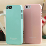 韩国糖果色iphone6手机壳苹果6plus塑料硬壳5s纯色保护套4s外壳潮