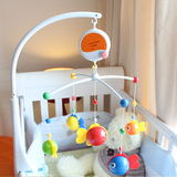 婴儿玩具床铃0-1岁新生儿多功能电动音乐旋转床铃婴儿玩具床头铃