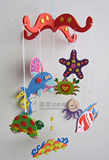 EVA贴画儿童手工制作DIY泡沫手工包材料 海底世界挂饰双面风铃
