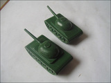 70-80年代老物件怀旧收藏老苏联T34坦克模型收藏军事爱好收藏品