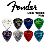 FENDER 芬达 彩色赛璐璐 吉他拨片 正品现货 0.5MM 0.7MM 1.0MM