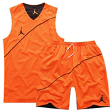 篮球服套装男夏运动服篮球衣训练服队服印号印字定制乔丹篮球套装