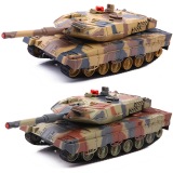 环奇儿童遥控玩具 红外线对战坦克516-10 超大充电遥控坦克玩具车