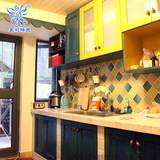 清仓仿古砖 洗手台吧台瓷砖美式欧式地中海砖厨房卫生间墙面砖150