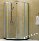 出口精品 简易弧形优质淋浴房 玻璃隔断 玻璃推拉门淋浴屏风D-201