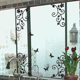 特价欧式浪漫墙贴 田园风 藤蔓玻璃贴浴室卫生间 橱柜墙壁贴 角花
