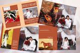 红色恋人模板杂志相册设计/时尚个性相册定制/纪念册/婚礼画册