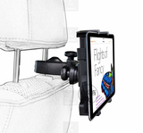 苹果iPad Air2三星mini ipad2345后座椅头枕车载平板电脑视频支架