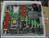 行货华硕ASUS Z8NA-D6 1366针双路CPU服务器主板 支持X5650 带SAS