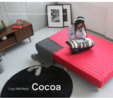 双人床小户型简易床架简袋装弹簧床垫带脚榻榻米矮床木脚chuang
