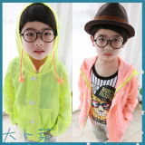 [促]全现货宝宝儿童韩国进口童装正品男童夏防晒连帽外套 52842
