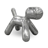 铆钉英伦太空铝金属扪铝皮铝壳狗狗椅 小狗家族 卡通造型儿童椅子