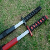 儿童宝剑影视剑木刀木剑玩具剑道居合道使用白木本色木刀斧头