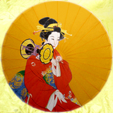 日本仕女|泸州油纸伞复古灯罩伞和服伞装饰雨伞舞蹈道具花伞婚礼